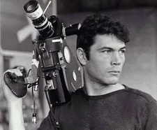 Robert Forster as he appeared as the cameraman in Haskell Wexler’s Medium Cool - hailed as  “guerrilla-filmmaking confronts traditional Hollywood practices.” 